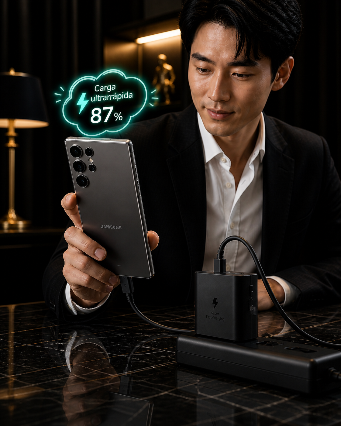 Cargador Samsung 45W