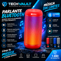🔊 Parlante Bluetooth HORA con Luces LED Multicolor – ¡Música sin límites!